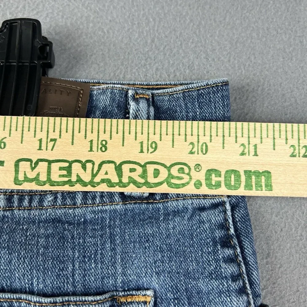 Wrangler Jeans Mens 42x30‎ Blue Denim Pants Regular Fit Workwear Western